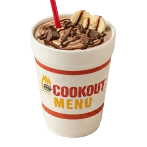 Banana Fudge  - cookout shake menu