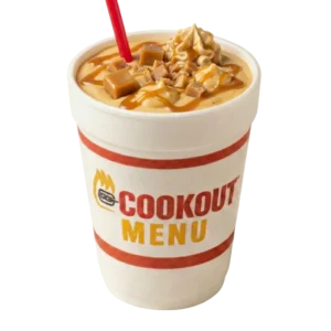 Caramel - cookout milkshake menu