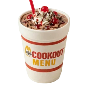 Chocolate Cherry - cookout shake menu