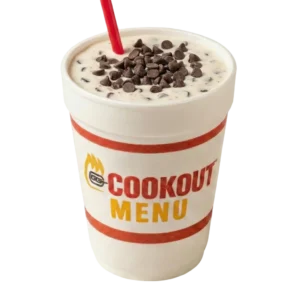 Chocolate Chip - cookout shake menu