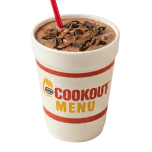 Double Chocolate - cookout milkshake