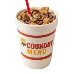 Peanut Butter Fudge - cookout shake menu