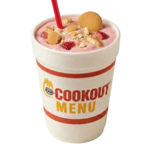 Strawberry - cookout shake menu