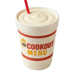 Vanilla - cookout milkshake menu