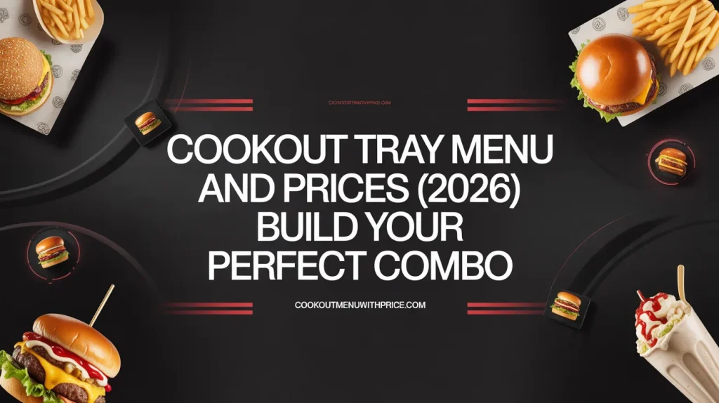 Cookout tray menu - build your own combo