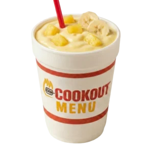 Cookout Dessert Menu (2026 Updated): Milkshakes, Ice Cream, and Dessert Options 3 Banana Pineapple shake