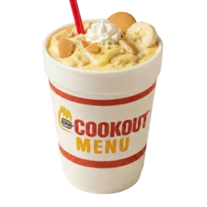 Cookout Dessert Menu (2026 Updated): Milkshakes, Ice Cream, and Dessert Options 4 Banana Pudding- cookout dessert menu