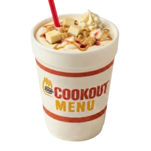 Cookout Dessert Menu (2026 Updated): Milkshakes, Ice Cream, and Dessert Options 26 Strawberry Cheesecake milkshake