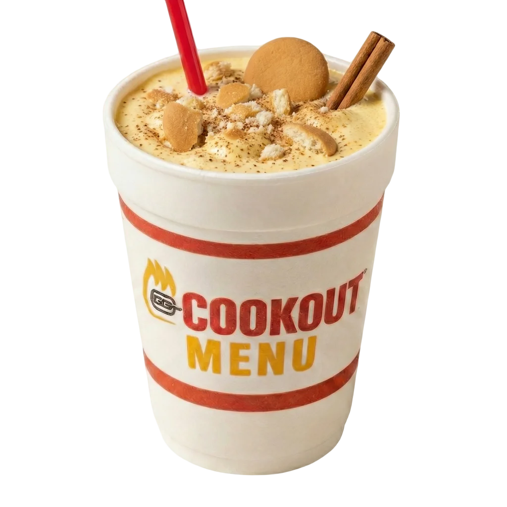Cookout Dessert Menu (2026 Updated): Milkshakes, Ice Cream, and Dessert Options 23 Fresh Eggnog (December) - seasonal shake