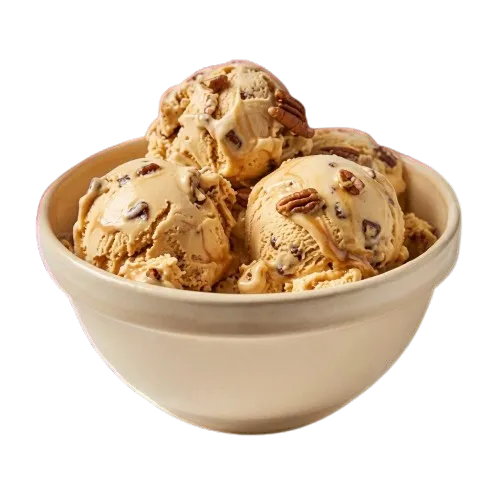 cookout icecream menu - Butter pecan flavor