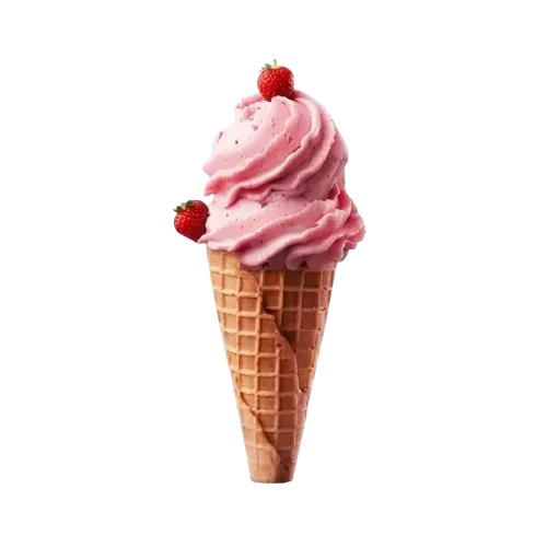 cookout icecream Strawberry-flavour